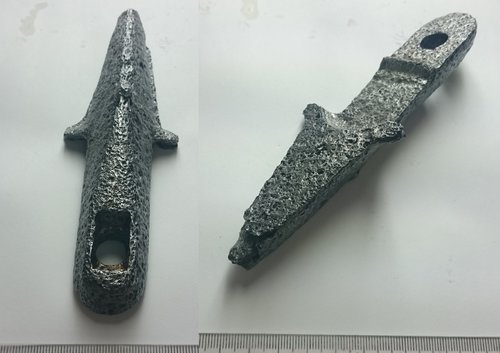 049 Pike oder Saufeder, kleinere Ausführung Spitze abgebrochen.JPG
